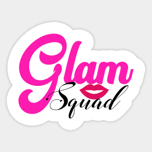 Glam Squad Sticker